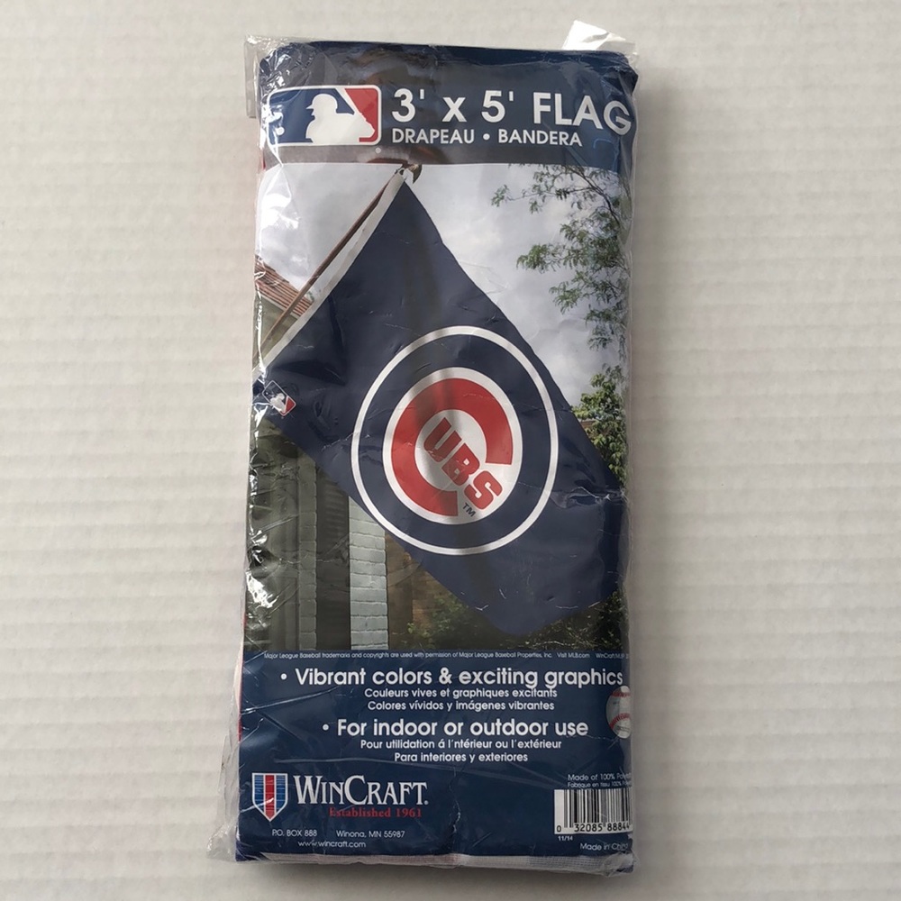Brand new Chicago Cubs 3’ x 5’ flag